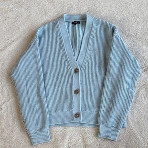 Quince Organic Cotton Fisherman Cardigan